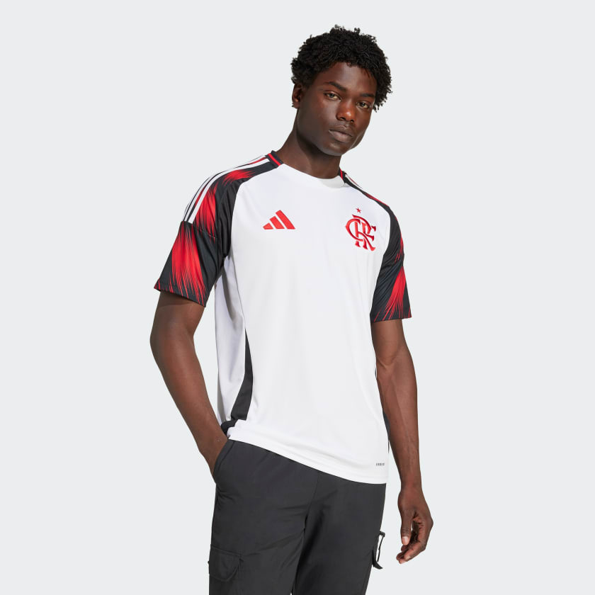 Maillot adidas Flamengo 2025/26 II LÉO PEREIRA N° 4
