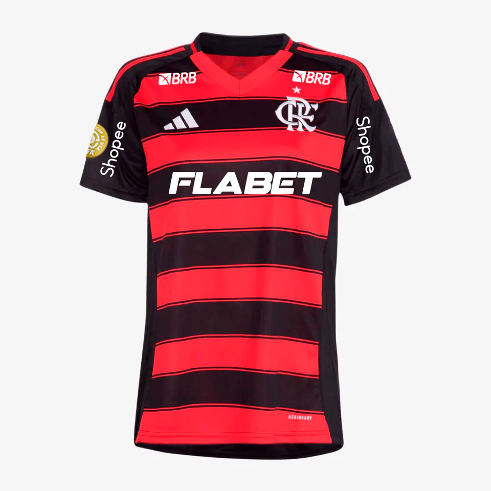 Maillot Femme adidas Flamengo 2025/26 I Com Patrocínios