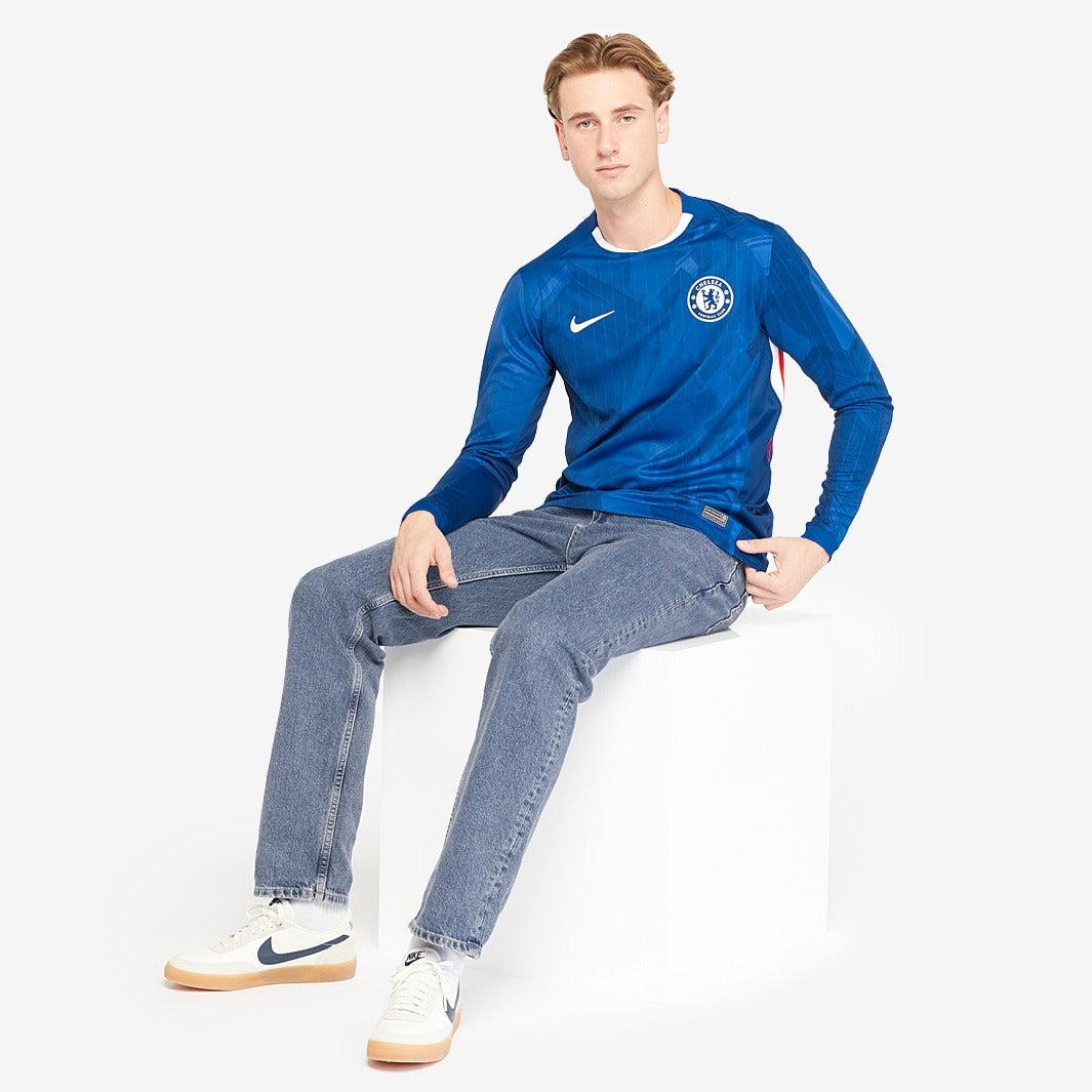 Maillot Nike Chelsea 2025/26 I Manches longues Fan