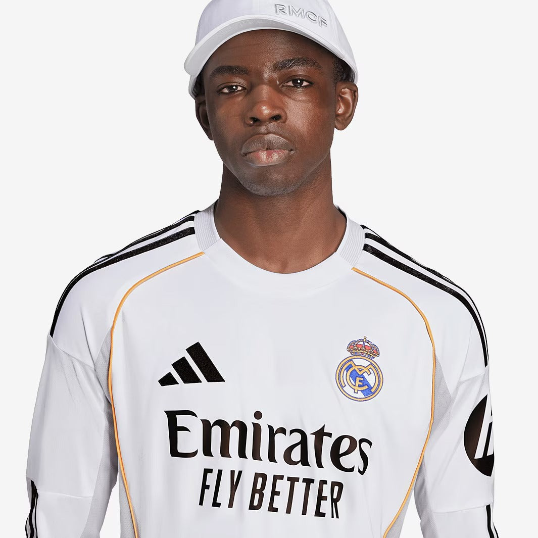 Maillot adidas Real Madrid 2025/26 I Manches longues