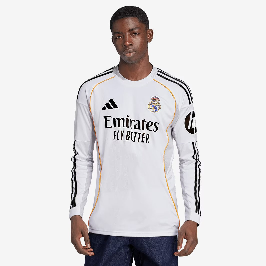 Maillot adidas Real Madrid 2025/26 I Manches longues
