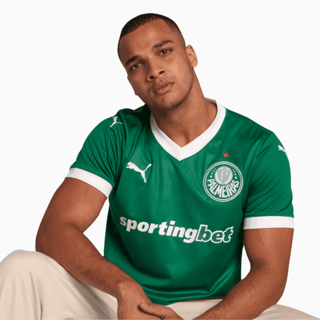 Maillot Puma Palmeiras 2025/26 I - R. Veiga N° 23