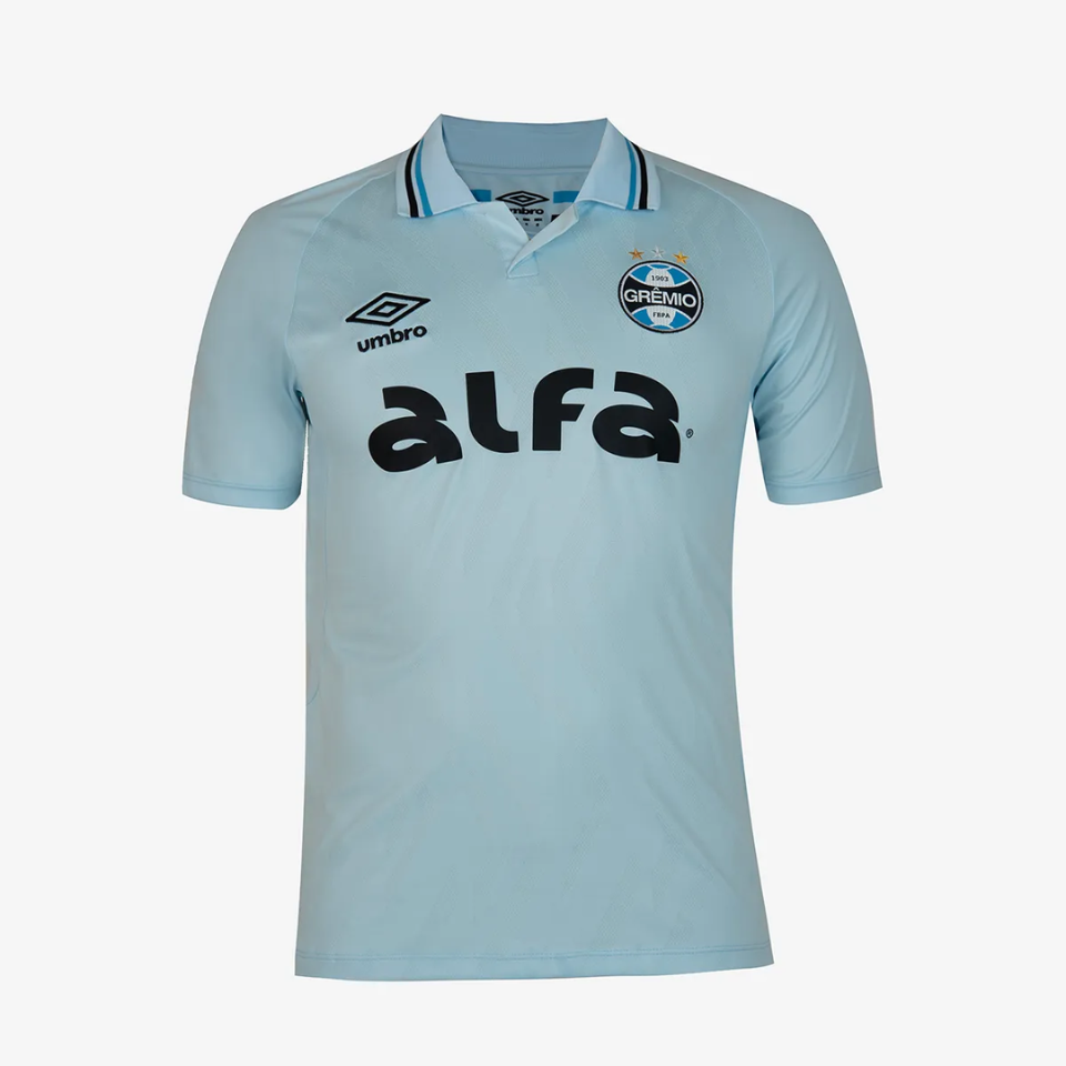Maillot Umbro Grêmio 2025/26 II Azul Celeste