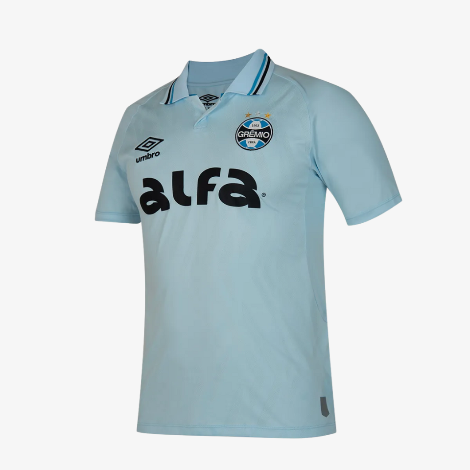 Maillot Umbro Grêmio 2025/26 II Azul Celeste