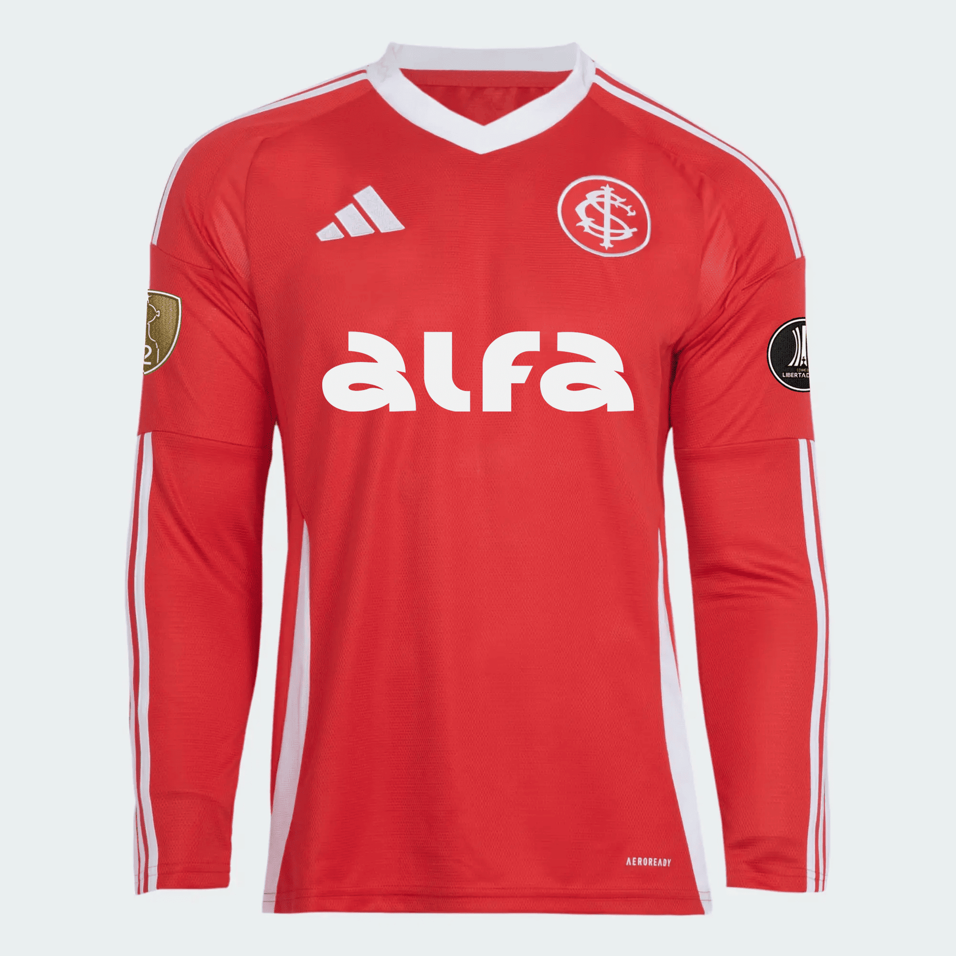 Maillot adidas Internacional Manga Longa 2025/26 I Com Patrocínios