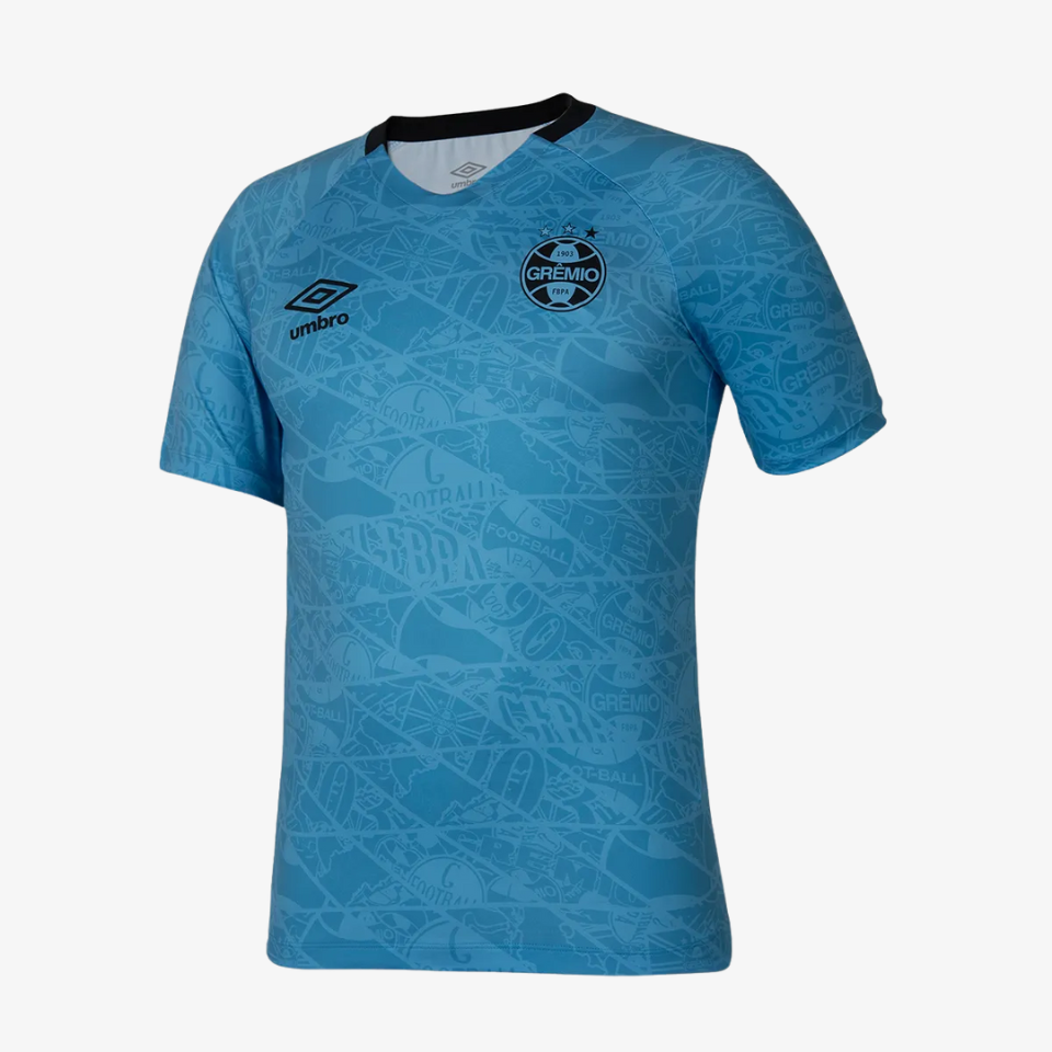 Maillot Aquecimento Umbro Grêmio 2025/26