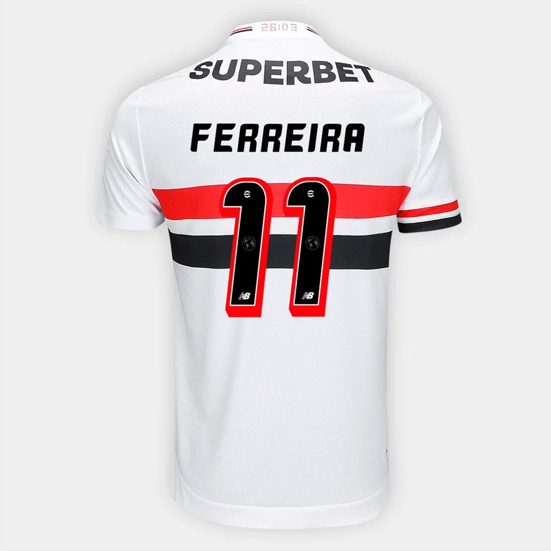 Maillot São Paulo 2025/26 I FERREIRA N° 11