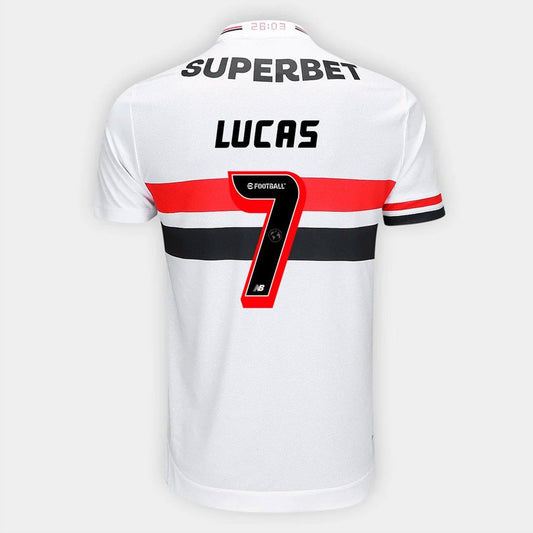Maillot São Paulo 2025/26 I LUCAS N° 7
