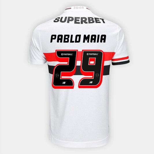 Maillot São Paulo 2025/26 I PABLO MAIA N° 29