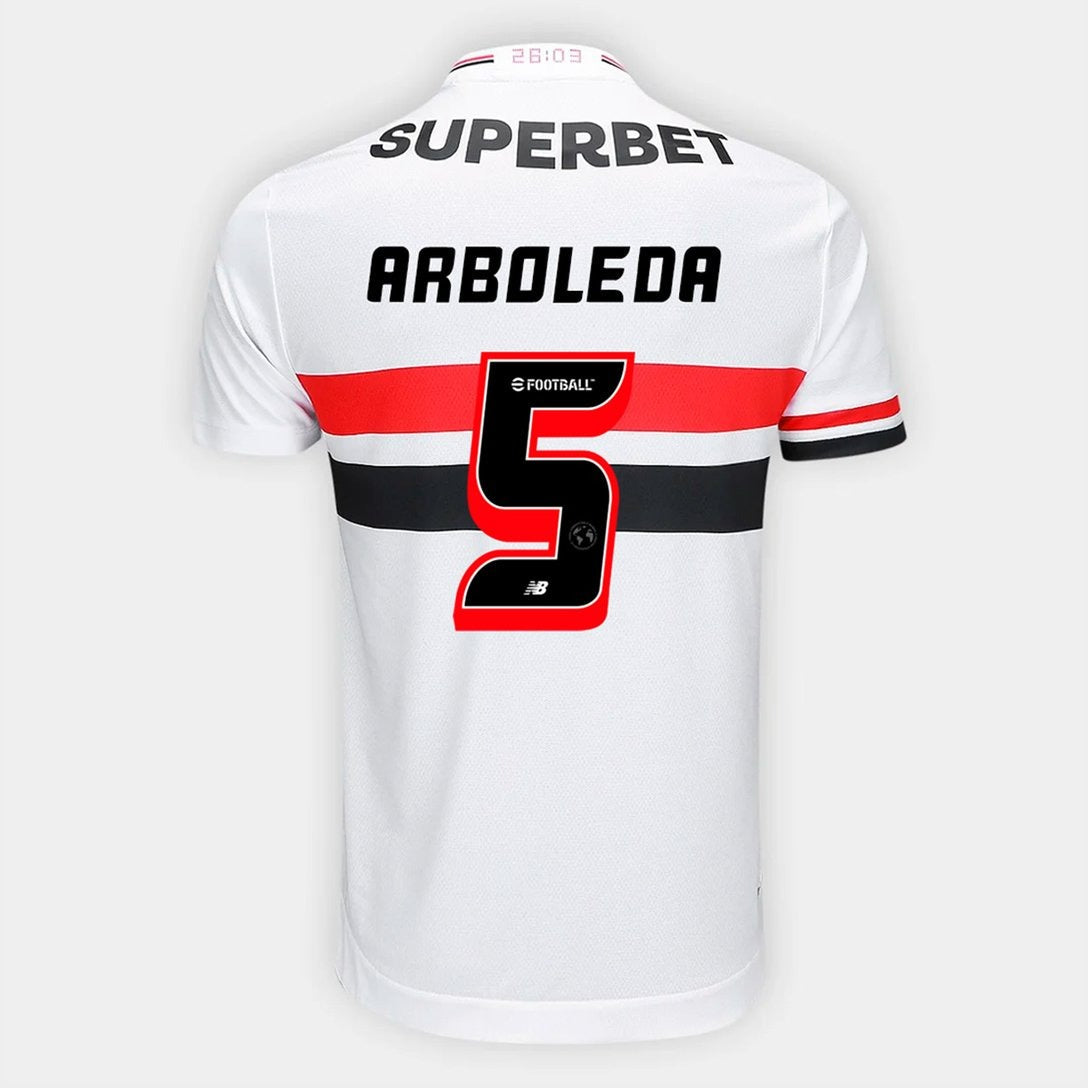 Maillot São Paulo 2025/26 I ARBOLEDA N° 5