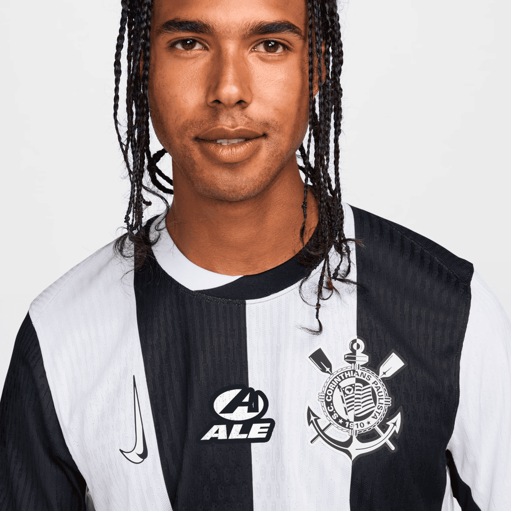 Maillot Nike Corinthians 2024/25 III Version Joueur Com Patrocínios