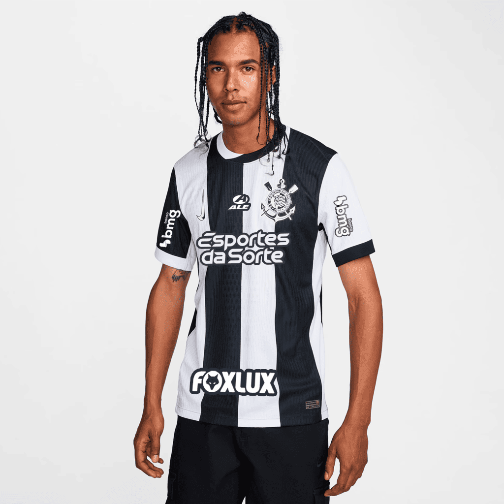 Maillot Nike Corinthians 2024/25 III Version Joueur Com Patrocínios