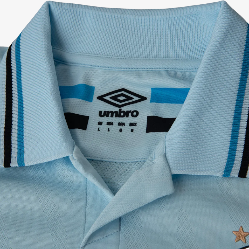 Maillot Umbro Grêmio 2025/26 II Azul Celeste Version Joueur