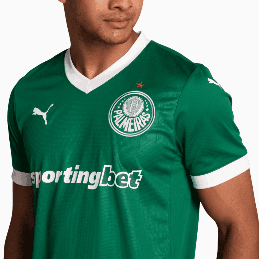 Maillot Puma Palmeiras 2025/26 I - Gómes N° 15