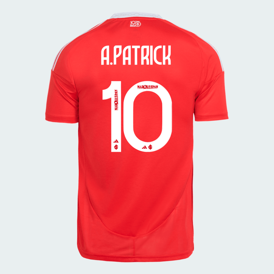 Maillot adidas Internacional 2025/26 I - A. Patrick N° 10