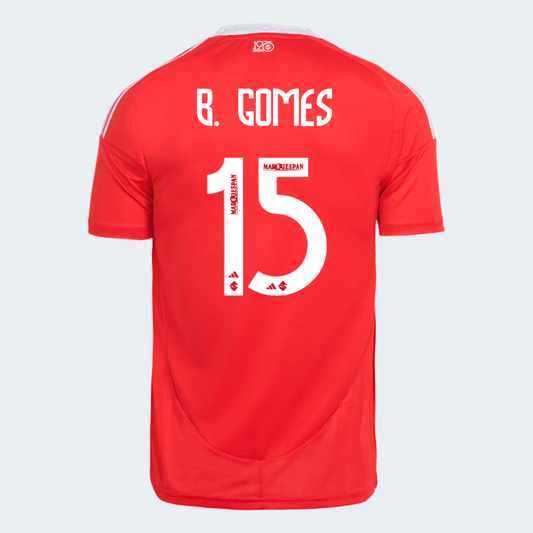 Maillot adidas Internacional 2025/26 I - B. Gomes N° 15
