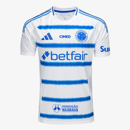 Maillot adidas Cruzeiro 2025/26 II COM PATROCÍNIOS