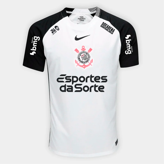 Maillot Nike Corinthians 2025/26 I Version Supporter Com Patrocínios