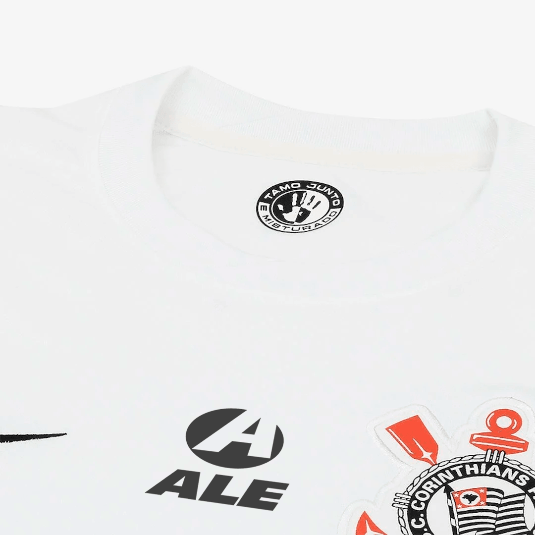 Maillot Nike Corinthians 2024/25 I Version Supporter Com Patrocínios