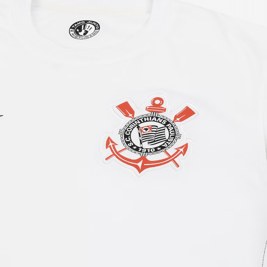 Maillot Nike Corinthians 2024/25 I Version Supporter Com Patrocínios