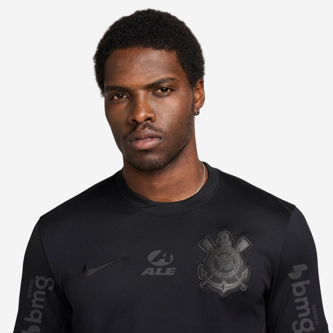 Maillot Nike Corinthians 2024/25 II Version Supporter Com Patrocínios