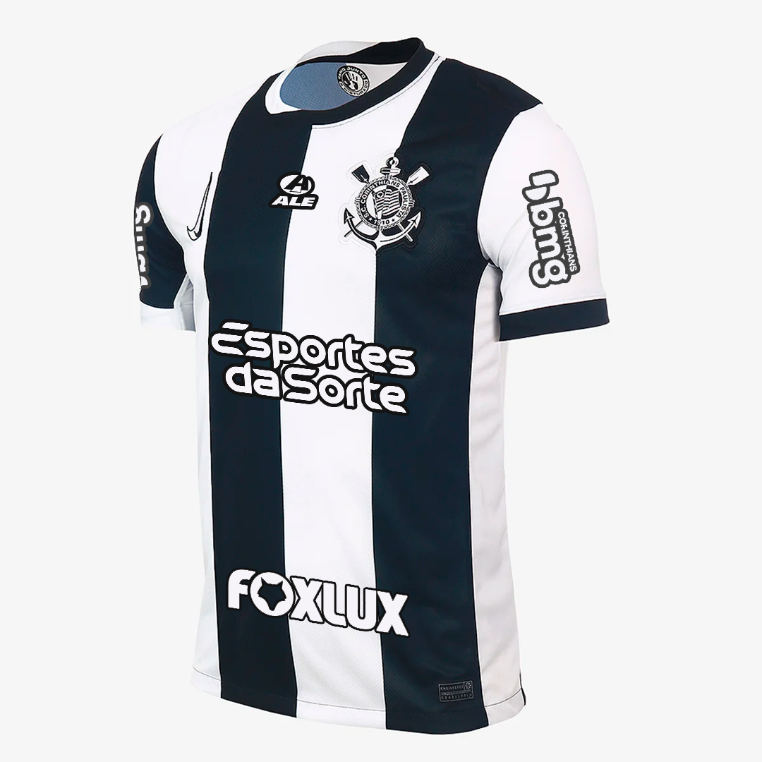 Maillot Nike Corinthians 2024/25 III Version Supporter Com Patrocínios