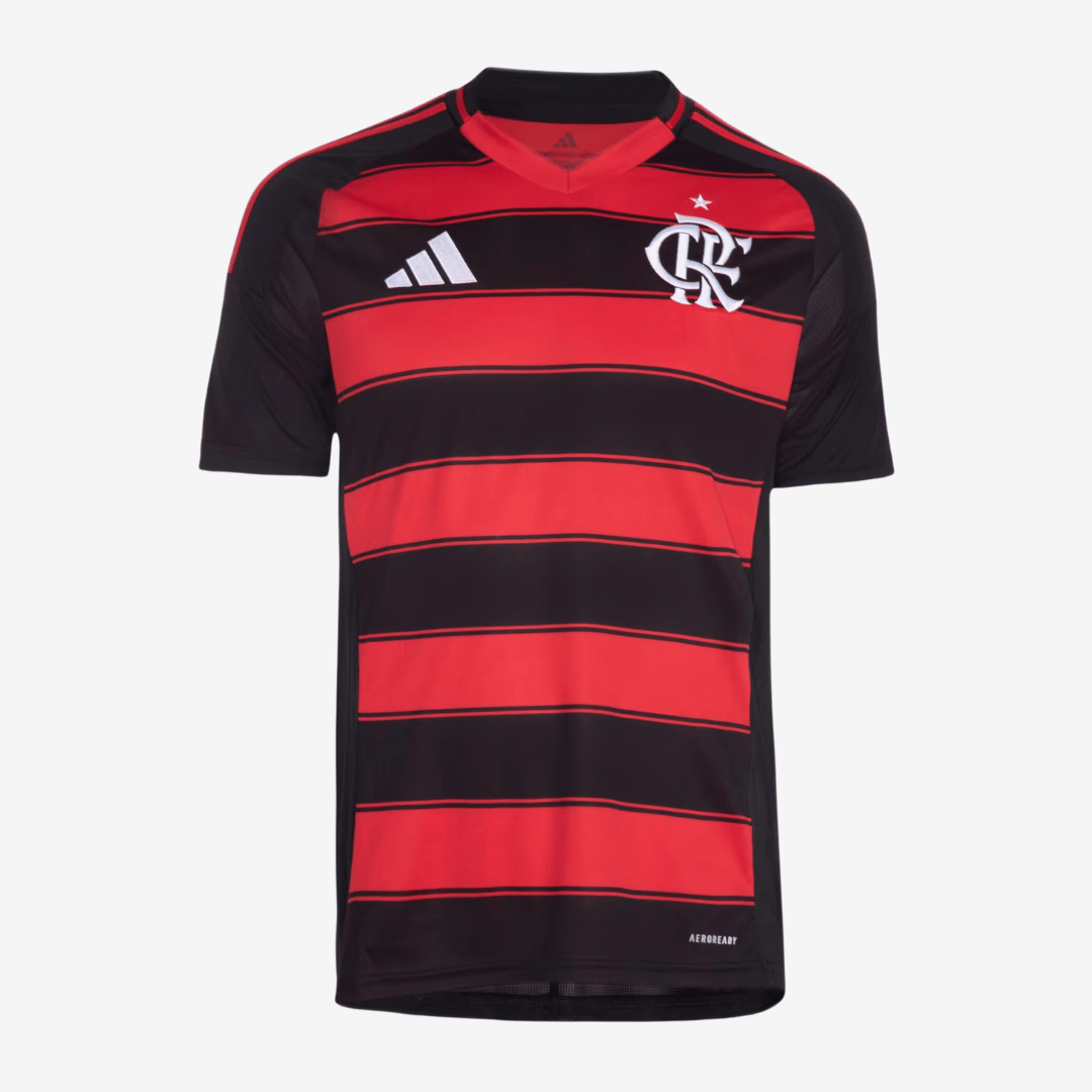 Maillot adidas Flamengo 2025/26 I G PLATA N° 50