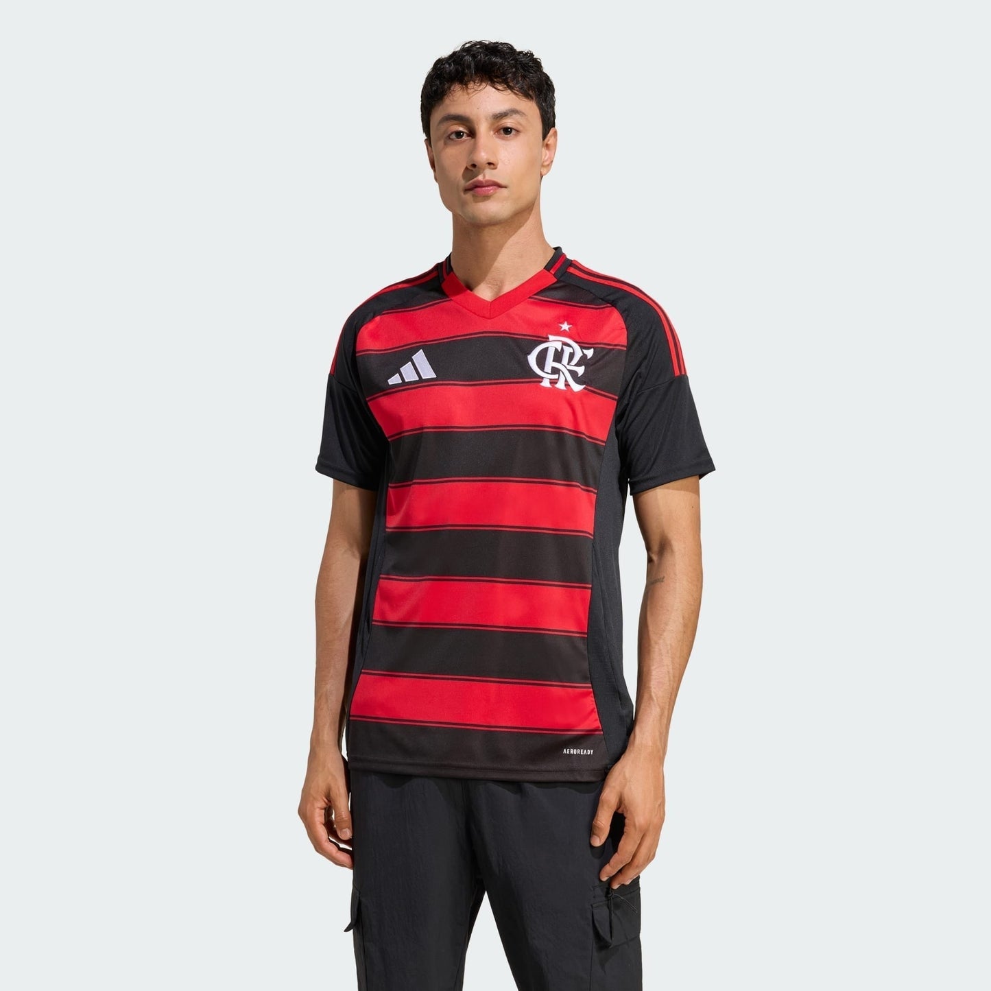 Maillot adidas Flamengo 2025/26 I G PLATA N° 50
