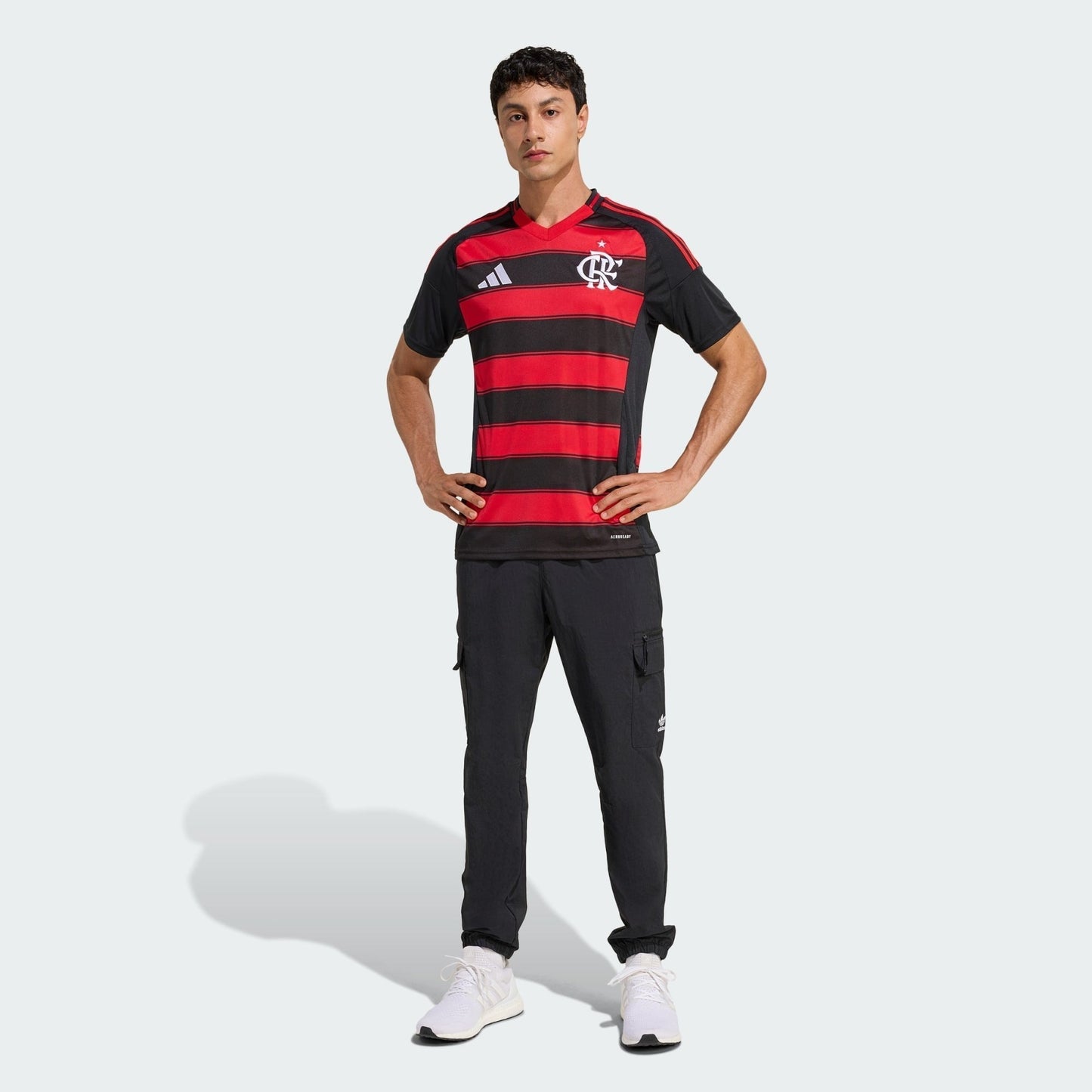Maillot adidas Flamengo 2025/26 I LÉO ORTIZ N° 3