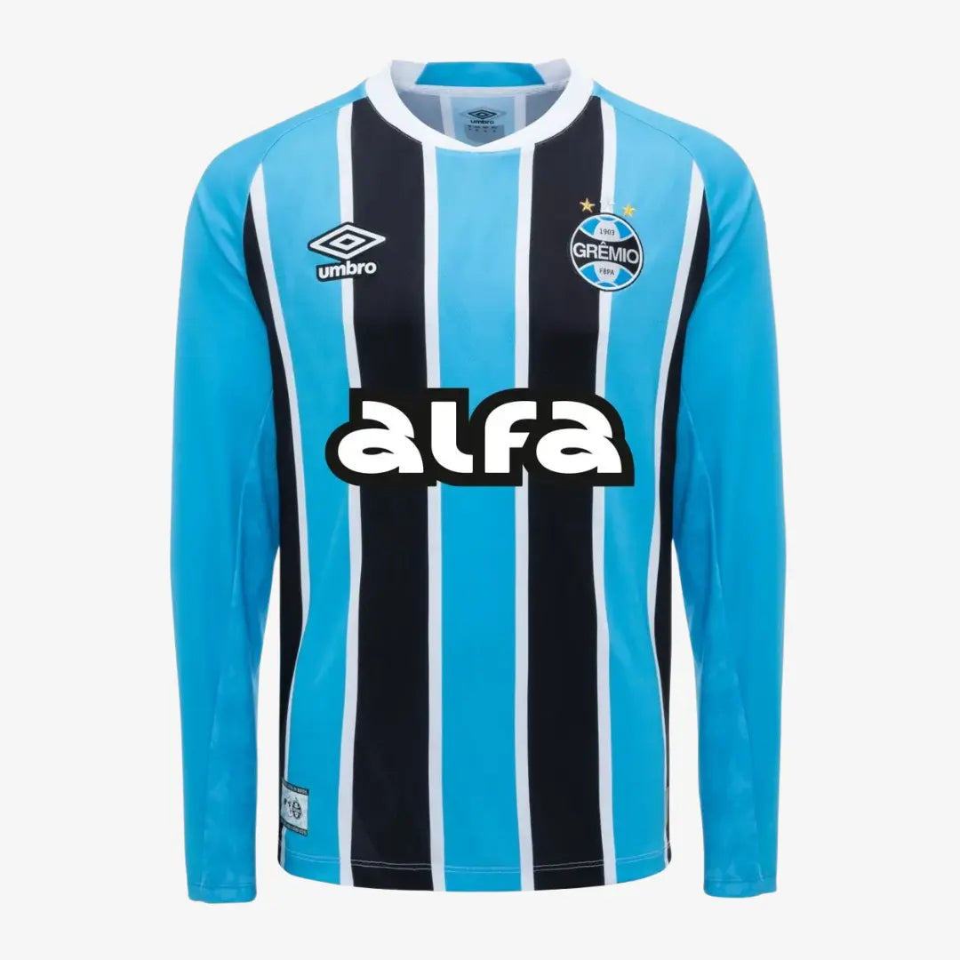 Maillot Umbro Grêmio 2025/26 I Manga Longa