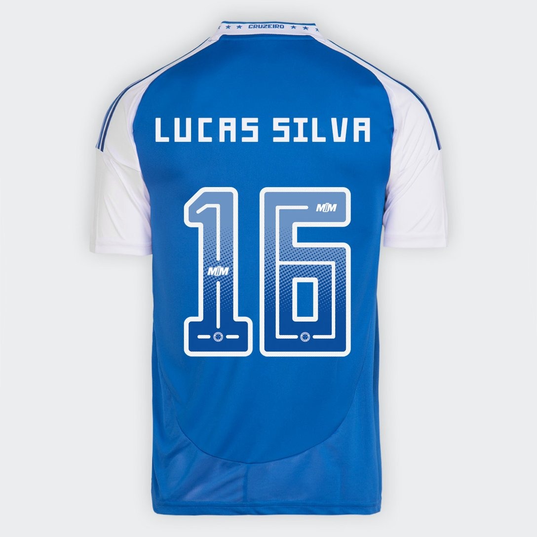 Maillot adidas Cruzeiro 2025/26 I LUCAS SILVA N° 16