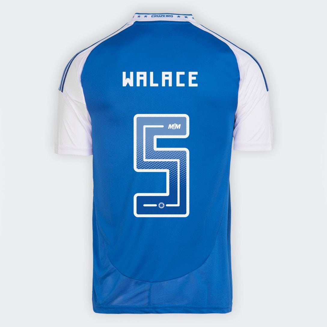 Maillot adidas Cruzeiro 2025/26 I WALACE N° 5