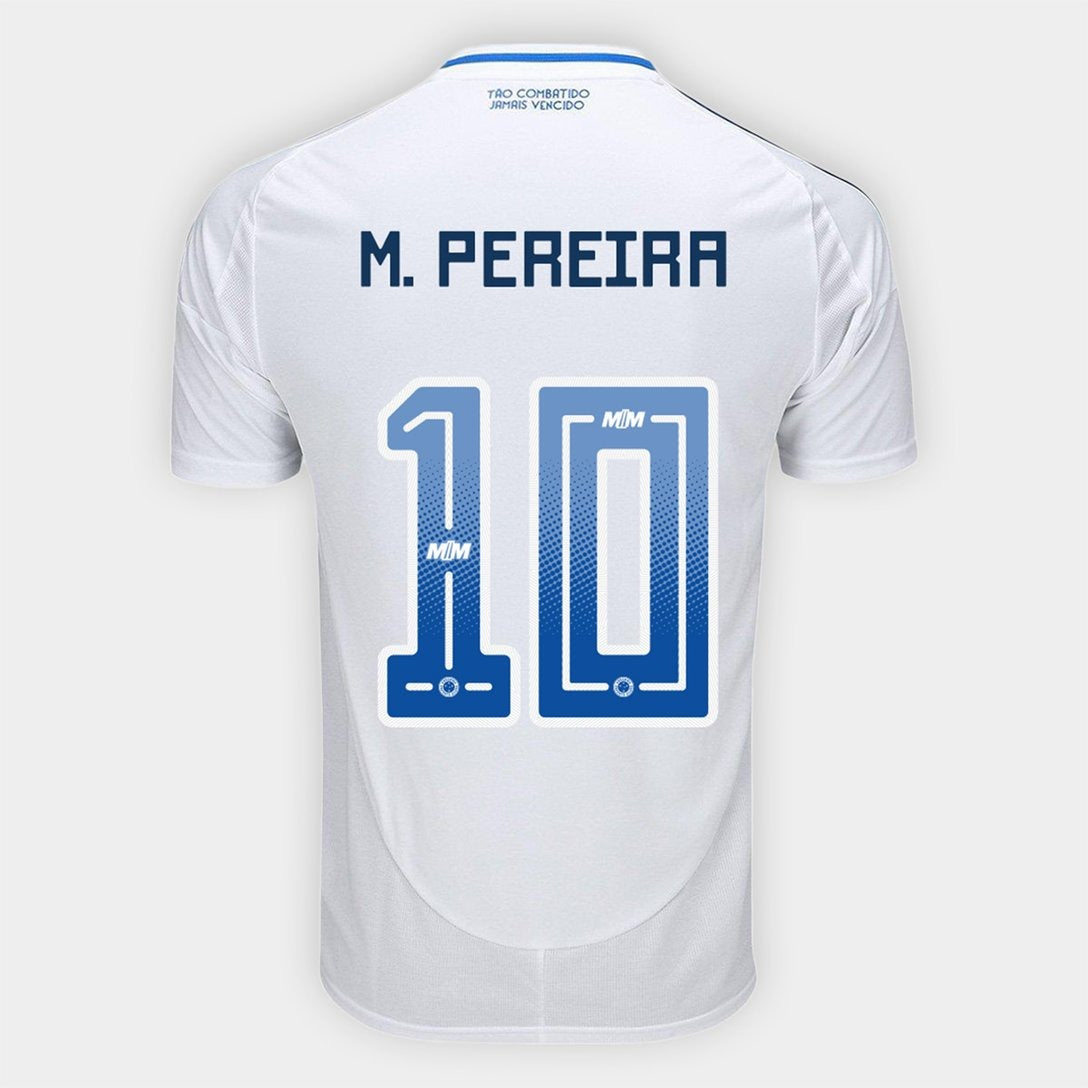Maillot adidas Cruzeiro 2025/26 II M. PEREIRA N° 10