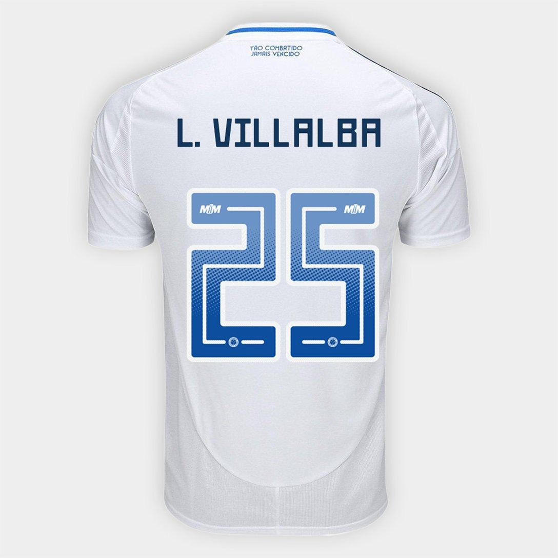 Maillot adidas Cruzeiro 2025/26 II l. VILLALBA N° 25