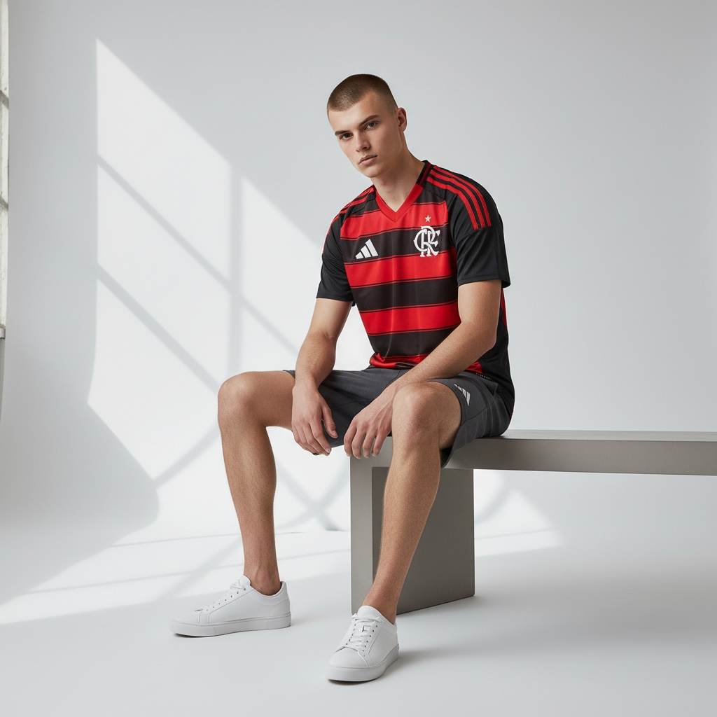 Maillot Flamengo I 25/26 - Version Supporter adidas Homme