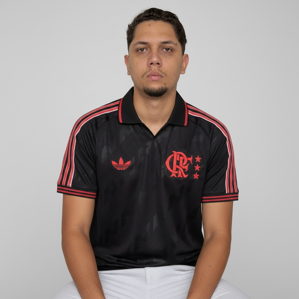 Maillot Flamengo Lifestyler 25/26 adidas Homme - Preto