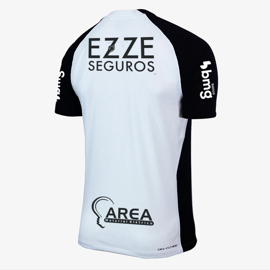 Maillot Nike Corinthians 2025/26 I Version Joueur Com Patrocínios