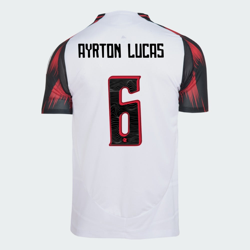 Maillot adidas Flamengo 2025/26 II AYRTON LUCAS N° 6