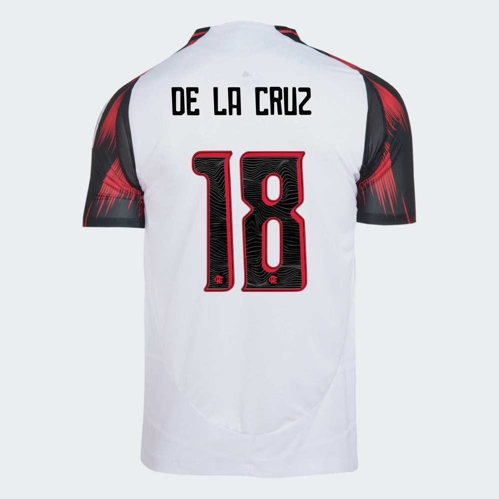 Maillot adidas Flamengo 2025/26 II DE LA CRUZ N° 18