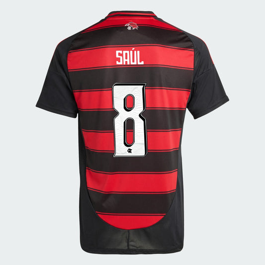 Maillot adidas Flamengo 2025/26 I SAÚL N° 8