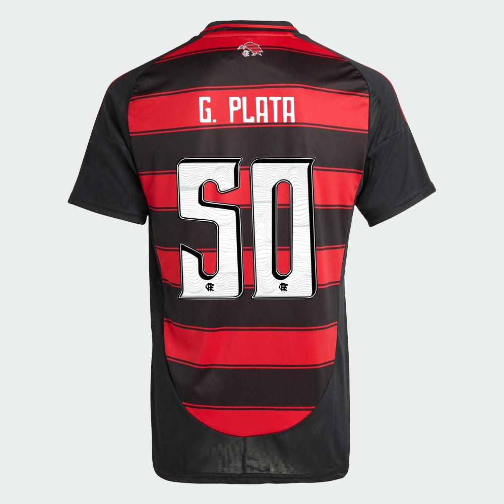 Maillot adidas Flamengo 2025/26 I G PLATA N° 50