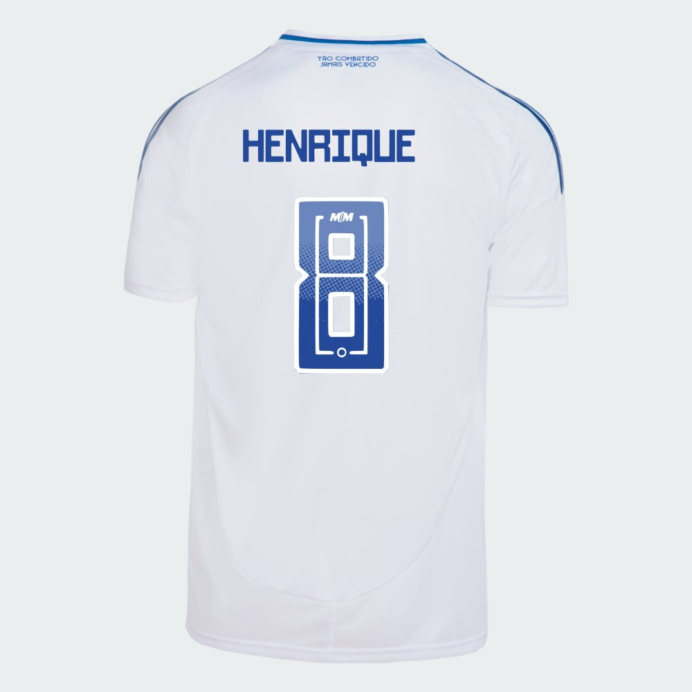 Maillot adidas Cruzeiro 2025/26 II HENRIQUE N° 8