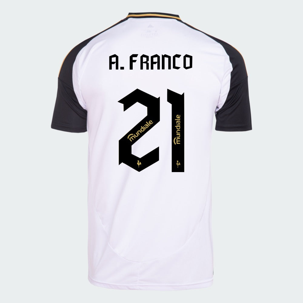 Maillot adidas Atlético Mineiro 2025/26 II ALAN FRANCO N° 21
