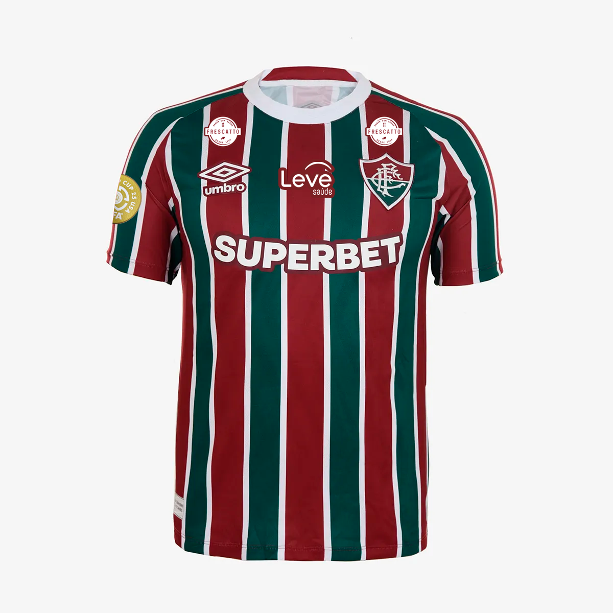 Maillot Umbro Fluminense 2025/26 I Com Patrocinios