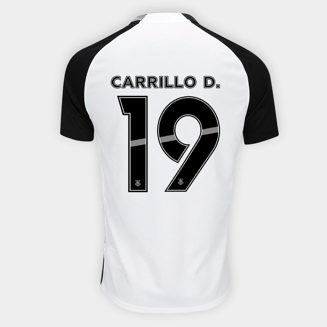 Maillot Corinthians 2025/26 I CARRILLO D. N° 19