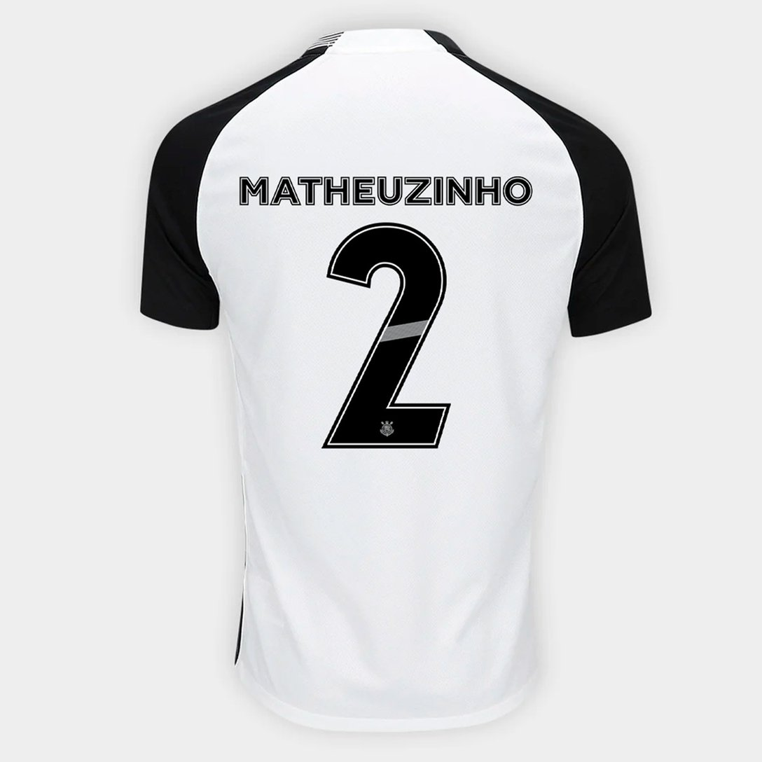 Maillot Corinthians 2025/26 I MATHEUZINHO N° 2