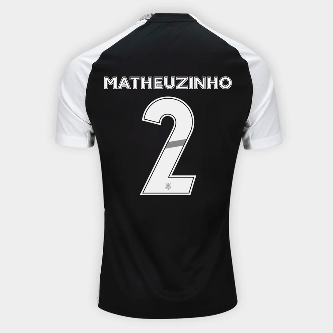 Maillot Corinthians 2025/26 II MATHEUZINHO N° 2