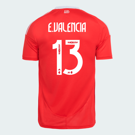 Maillot adidas Internacional 2025/26 I - E. Valencia N° 13