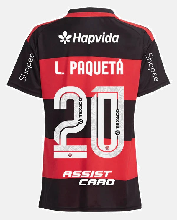 Maillot Flamengo I 2026 L. Paquetá N° 20