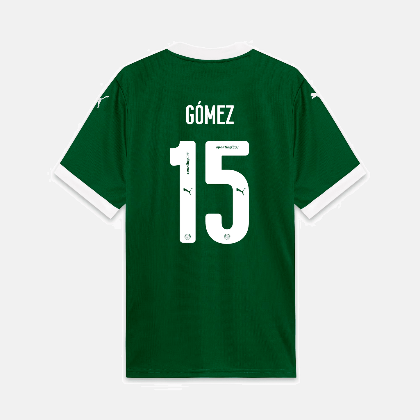 Maillot Puma Palmeiras 2025/26 I - Gómes N° 15